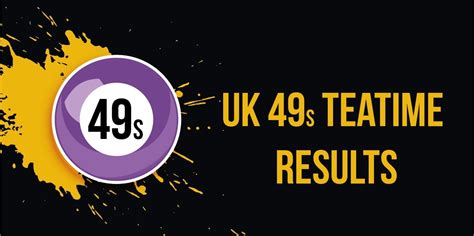 teatime results history 2022